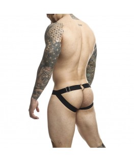 MOB - DNGEON JOCKSTRAP ROSSO CON CATENE TAGLIA UNICA