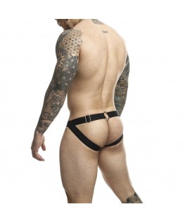 MOB - DNGEON JOCKSTRAP GIALLO CON CATENE TAGLIA UNICA