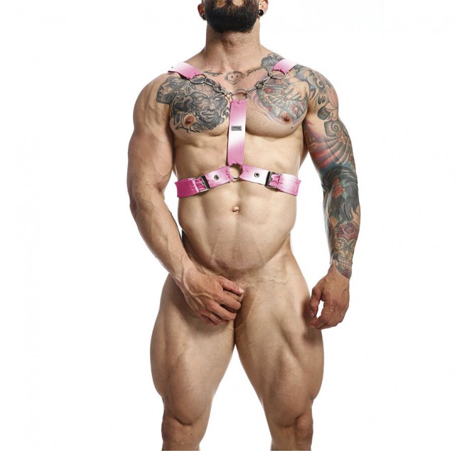 MOB - DNGEON IMBRACATURA A CATENA ROSA TAGLIA UNICA Y