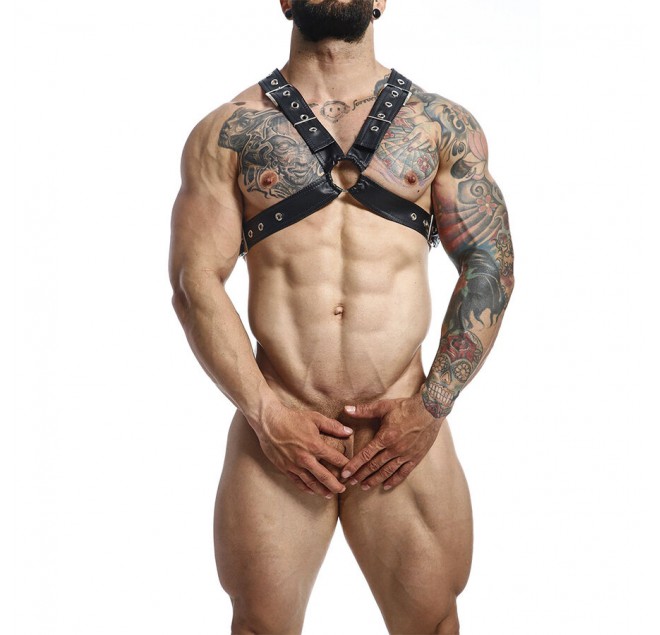 MOB - DNGEON IMBRACATURA A CATENA NERA TAGLIA UNICA X