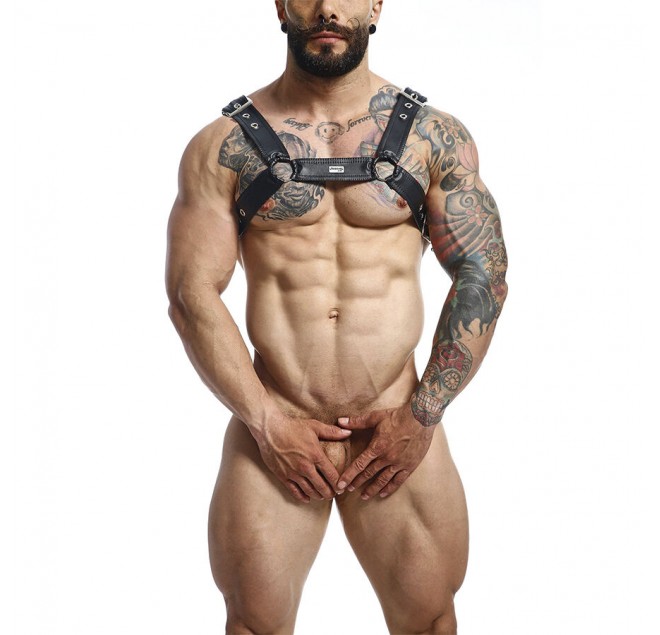 MOB - DNGEON IMBRACATURA A CATENA NERA TAGLIA UNICA