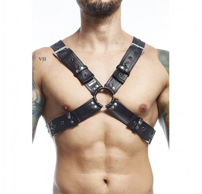 MOB - CINTURA DNGEON NERA TAGLIA UNICA X