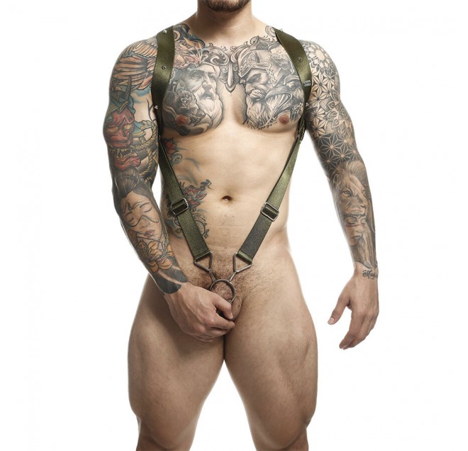 MOB - DNGEON IMBRACATURA VERDE A SCHIENA DRITTA TAGLIA UNICA