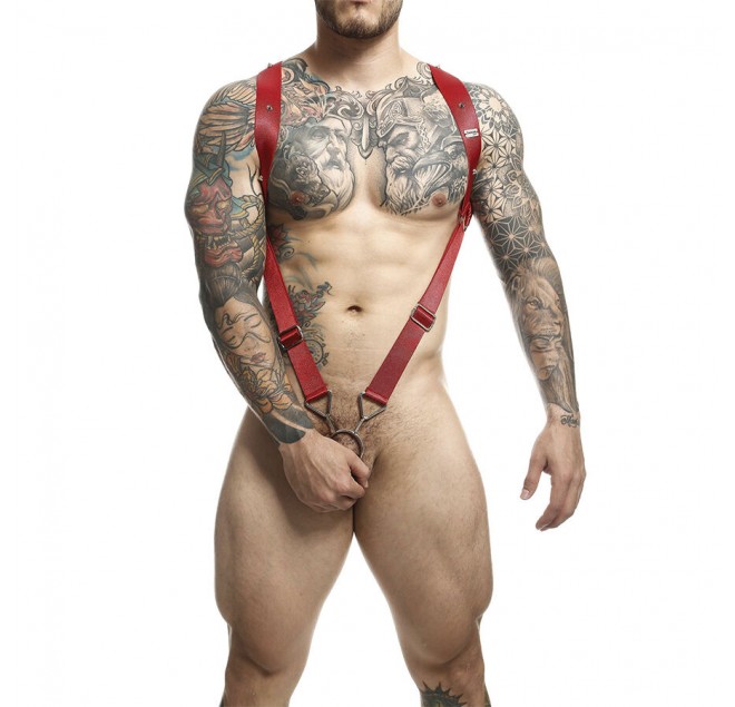 MOB - DNGEON IMBRACATURA ROSSA A SCHIENA DRITTA TAGLIA UNICA