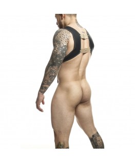 MOB - IMBRACATURA DNGEON CON ANELLO PER PENE DORATO TAGLIA UNICA