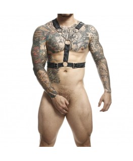 MOB - DNGEON IMBRACATURA ARGENTO CON CATENE TAGLIA UNICA