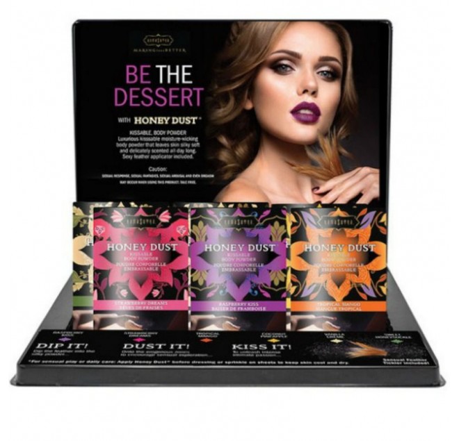 KAMASUTRA - ESPOSITORE POLVERE ALIMENTARE POLVERE DI MIELE