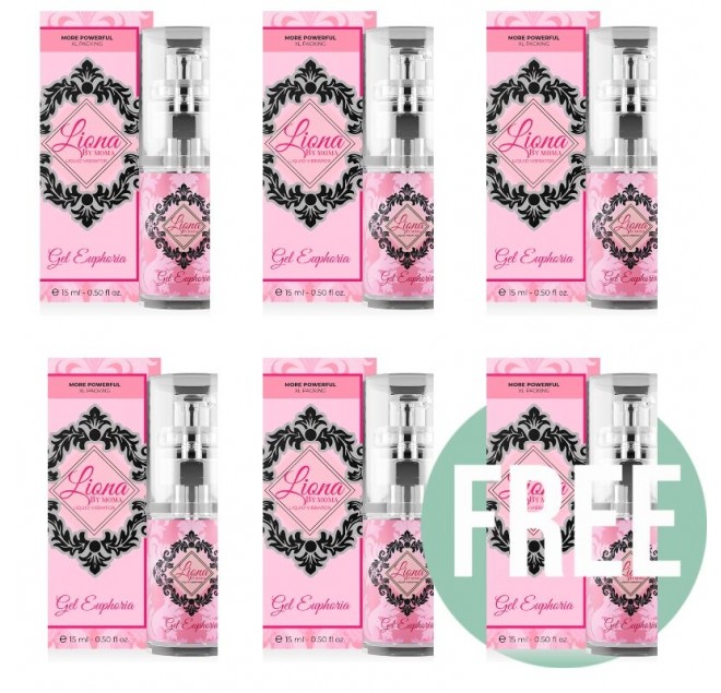 LIONA BY MOMA - VIBRATORE LIQUIDO EUPHORIA GEL 15 ML 5+1 IN OMAGGIO