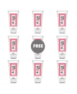 AQUA TRAVEL - CREMA GUSTO FRAGOLA LUBRIFICANTE ALL''ACQUA - 50 ML 8+1 IN OMAGGIO