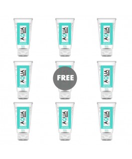 AQUA TRAVEL - LUBRIFICANTE A BASE D''ACQUA GUSTO FRUTTA TROPICALE - 50 ML 8+1 GRATIS