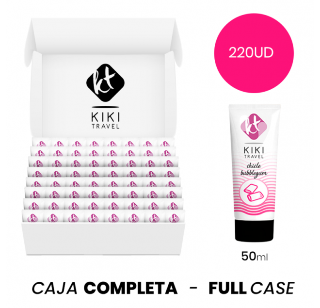 MOQ 220 - KIKÍ TRAVEL LUBRIFICANTE A BASE ACQUA AQUA TRAVEL GUSTO FRUTTI TROPICALI - 50 ML