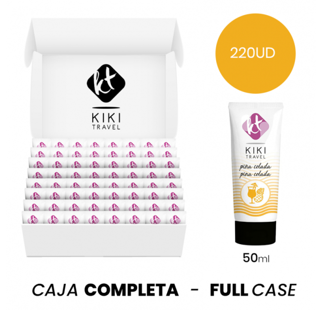 MOQ 220 - KIKÍ TRAVEL LUBRIFICANTE A BASE ACQUA GUSTO FRUTTI TROPICALI - 50 ML