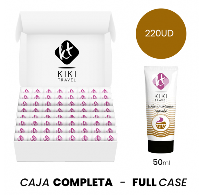 MOQ 220 - KIKÍ TRAVEL LUBRIFICANTE A BASE ACQUA GUSTO FRUTTI TROPICALI - 50 ML