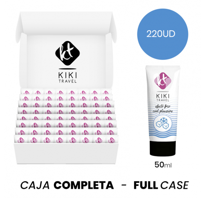 MOQ 220 - KIKÍ TRAVEL LUBRIFICANTE A BASE ACQUA  GUSTO FRUTTI TROPICALI - 50 ML