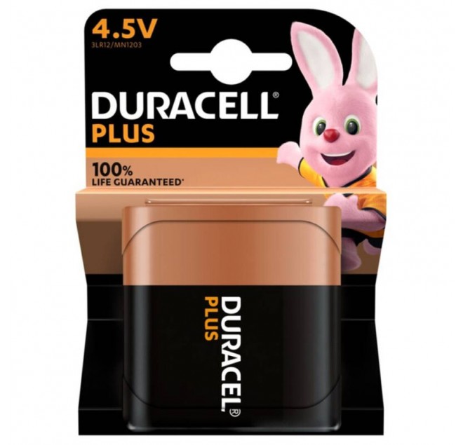 DURACELL - BATTERIA ALCALINA PLUS POWER 100 4,5 V 3LR12 BLISTER*1