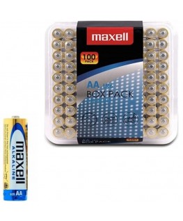 MAXELL - BATTERIA ALCALINICA AA LR6 CONFEZIONE*100 BATTERIE