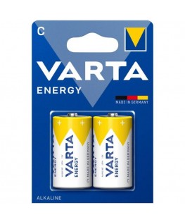 VARTA - ENERGY BATTERIA ALCALINA C LR14 BLISTER*2