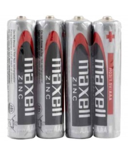 MAXELL - BATTERIA SALINA MANGANESO AAA R03 RETRATTILE*4