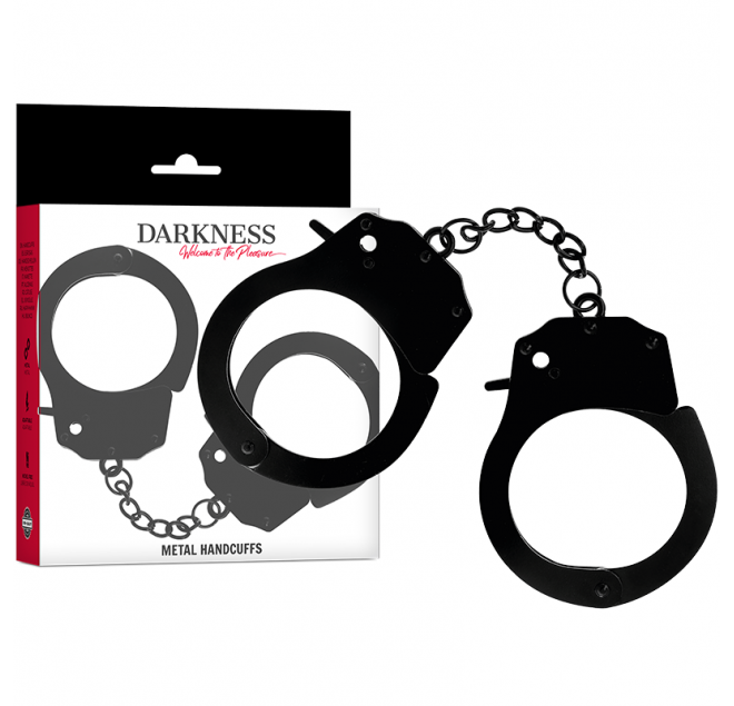 DARKNESS - MANETTE IN METALLO PER MANI NERE