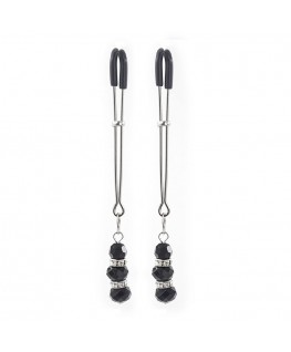 OHMAMA FETISH - Morsetti per capezzoli CON PIETRE DI CRISTALLO