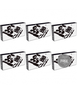EXPERIENCE - KIT FETISH BDSM SERIE NERA 5+1 GRATIS
