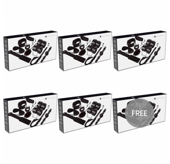 EXPERIENCE - KIT FETISH BDSM SERIE NERA 5+1 GRATIS