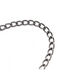 OHMAMA FETISH - MORSETTI IN METALLO CON CATENA NERA