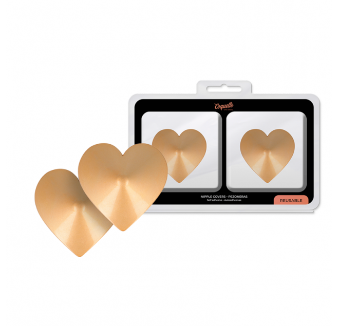 COQUETTE CHIC DESIRE - COPRI CAPEZZOLI CUORI DORO