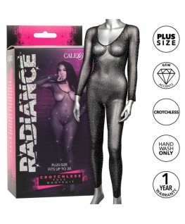 CALEXOTICS - RADIANCE BODY INTERO SENZA CAVALLETTO RHINE TAGLIA PLUS