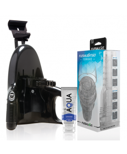 FLESHLIGHT - GO MASTURBADOR TORQUE ICE + LANCIO UNIVERSALE + LUBRIFICANTE DI QUALITÀ AQUA 50 ML