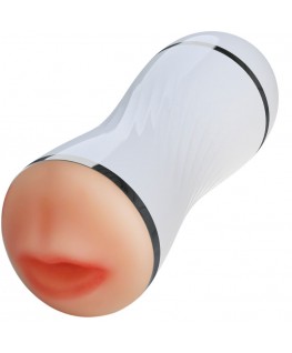 ARMONY - MASTURBATORE BIANCO DOPPIA VAGINA E BOCCA