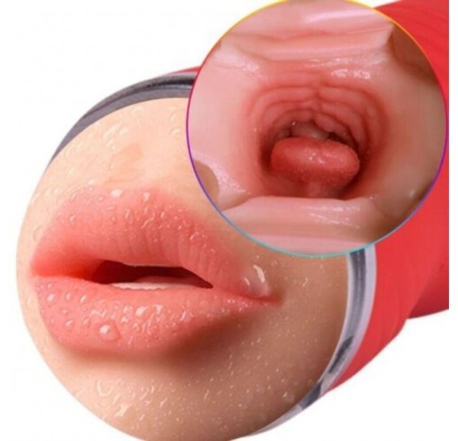 ARMONY - MASTURBATORE ROSSO DOPPIA VAGINA E BOCCA