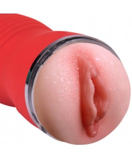 ARMONY - MASTURBATORE ROSSO DOPPIA VAGINA E BOCCA