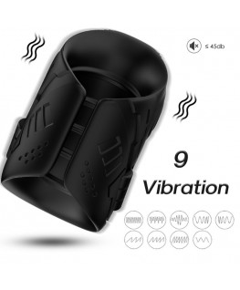 ARMONY - MASTURBATORE E VIBRATORE NERO