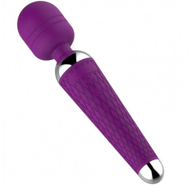 ARMONY - MASSAGGIATORE E VIBRATORE FLESSIBILE PER TESTA VIOLA