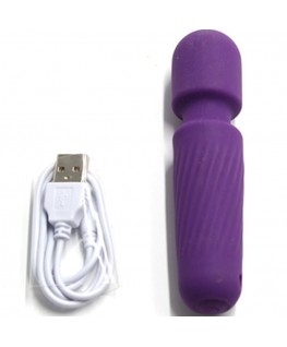 ARMONY - YOUR MAGIC MASSAGGIATORE E VIBRATORE MAGICO RICARICABILE 10 VIBRAZIONI VIOLA