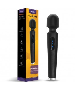 ARMONY - X POWER MASSAGGIATORE E VIBRATORE GRANDE 7 VIBRAZIONI NERO