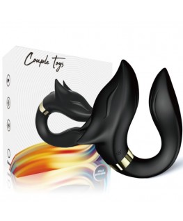 ARMONY - VIBRATORE FOX PER COPPIA TELECOMANDO NERO