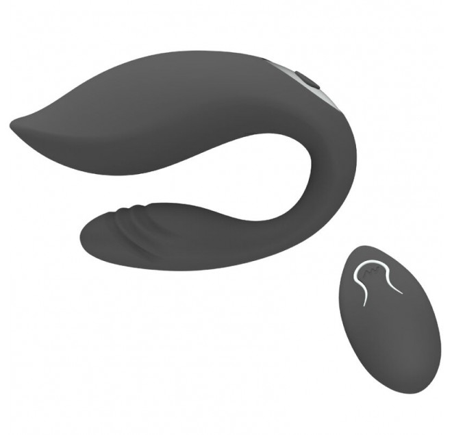 ARMONY - VIBRATORE MARTHA PER COPPIA TELECOMANDO NERO