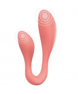 ADRIEN LASTIC - COPPIA SEGRETI II DOPPIA STIMOLAZIONE ROSA + APP GRATUITA