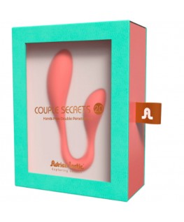 ADRIEN LASTIC - COPPIA SEGRETI II DOPPIA STIMOLAZIONE ROSA + APP GRATUITA