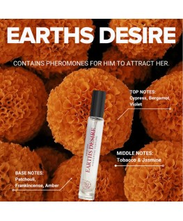 EYE OF LOVE - BLOOM MASCHILE SATIVA PARFUM EARTHS DESIRE 10 ML