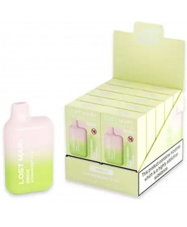 LOST MARY - (ESPOSITORE PROFESSIONALE PACK -10 UNITÀ) BM600 NICOTINA VAPER 2% MONOUSO FRAGOLA KIWI
