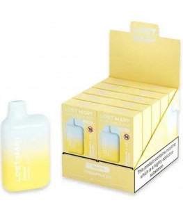 LOST MARY - (ESPOSITORE PROFESSIONALE PACK -10 UNITÀ) BM600 NICOTINA VAPER 2% MONOUSO ANANAS GHIACCIO