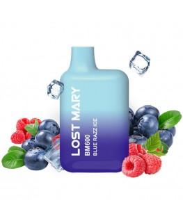 LOST MARY - BM600 NICOTINA VAPER 2% MONOUSO BLUE RAZZ ICE
