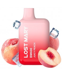 LOST MARY - BM600 NICOTINA VAPER 2% MONOUSO JUICY PEACH