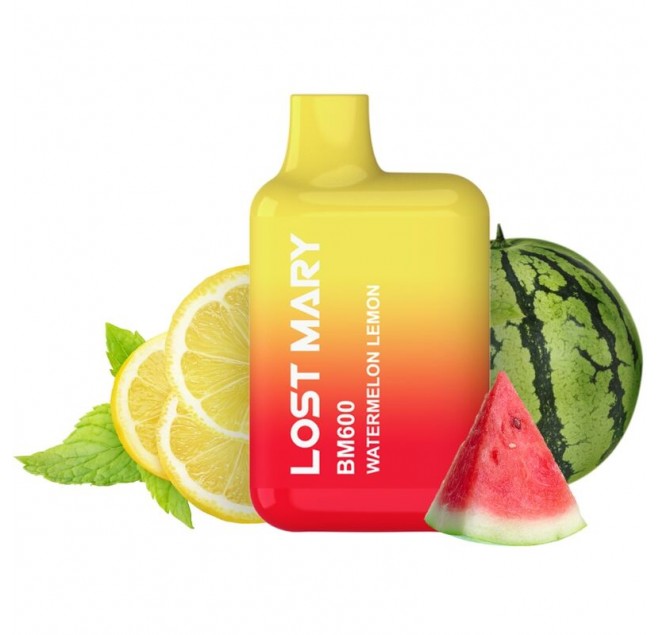 LOST MARY - BM600 NICOTINA VAPER 2% MONOUSO ANGURIA LIMONE