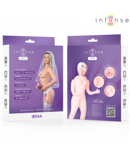 INTENSE DOLLS - IRINA BAMBOLA GONFIABILE CON TRE ORIFIZI