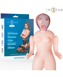 INTENSE DOLLS - MONIQUE BAMBOLA GONFIABILE CON TRE ORIFIZI