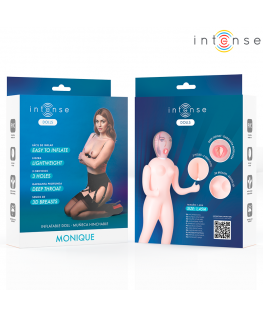 INTENSE DOLLS - MONIQUE BAMBOLA GONFIABILE CON TRE ORIFIZI